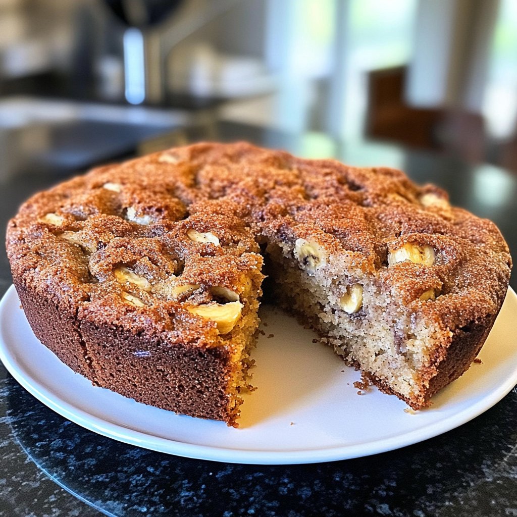 Saftiger Bananenkuchen ohne Zucker
