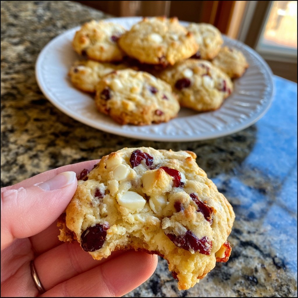 Cranberry-Weiße-Schokolade-Kekse