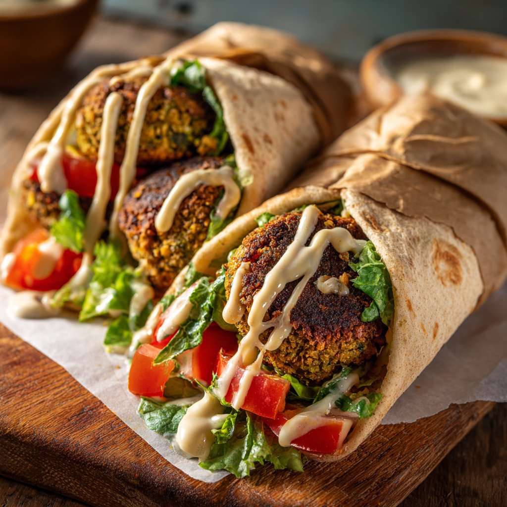 Wraps mit Falafel