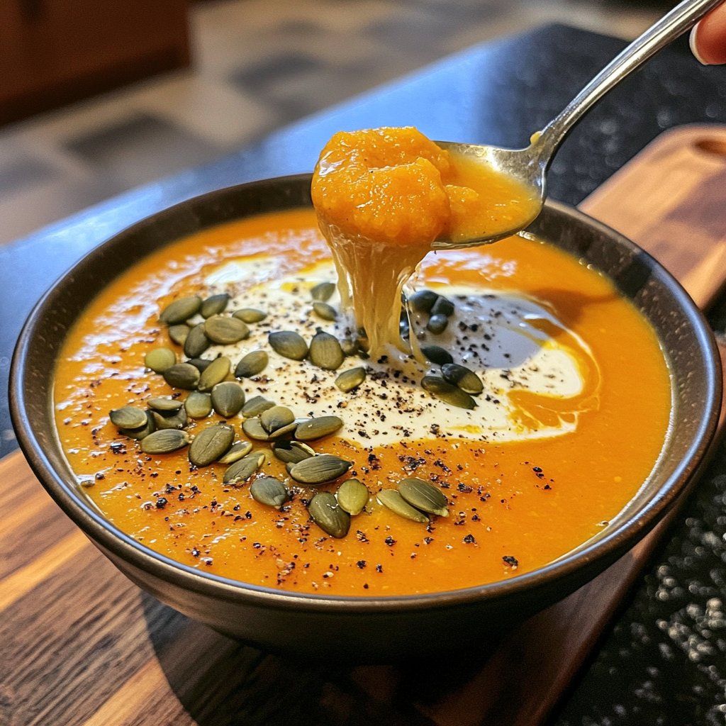 Kürbissuppe sämig mild