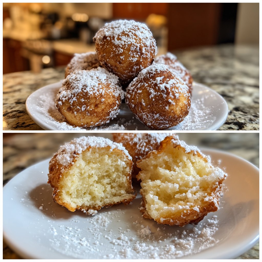 Quarkbällchen fluffig