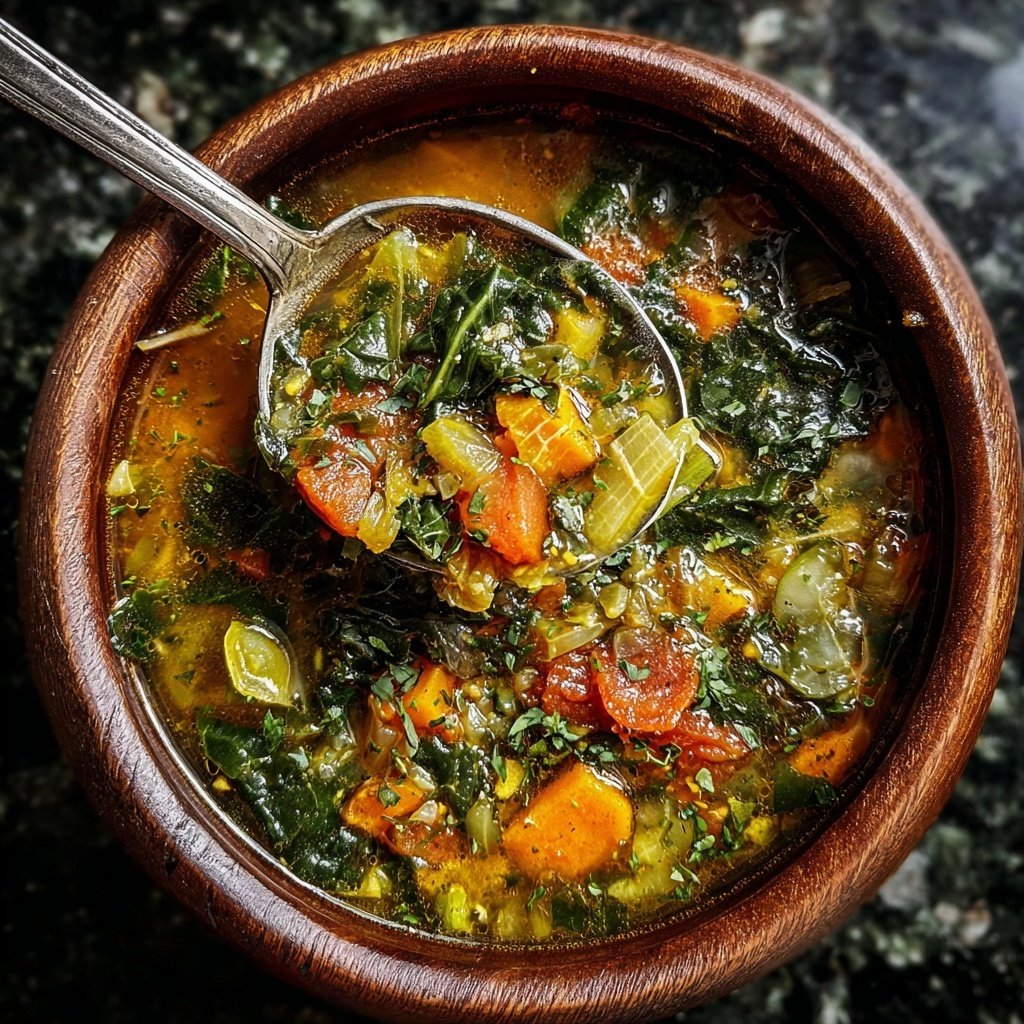 Abendessen leicht mit Suppe