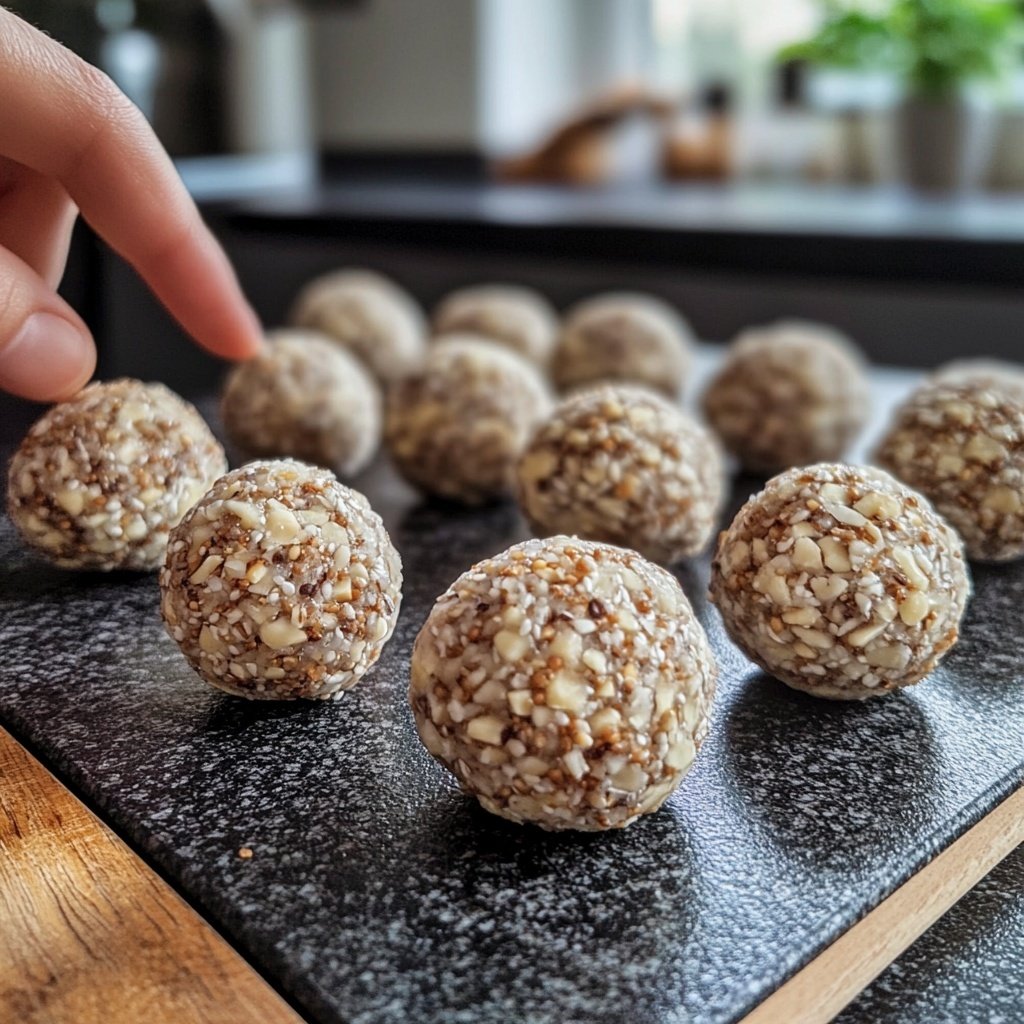 Protein Bällchen ohne Proteinpulver